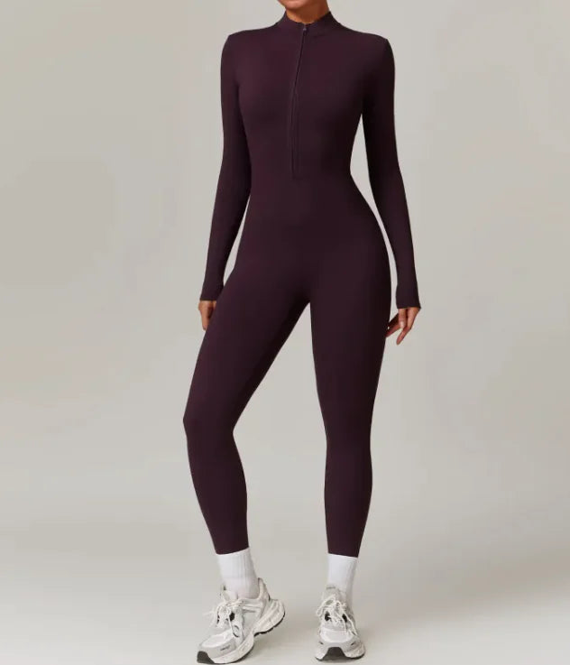 Flex Fit Zipper Bodysuit