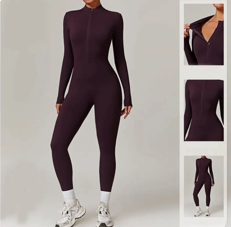 Flex Fit Zipper Bodysuit