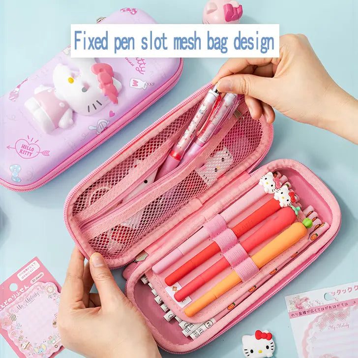 Sanrio PU Large Capacity Pencil Case